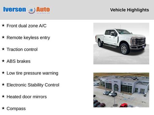 White 2026 Ford F-350 Lariat Super Duty