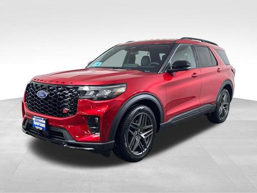 Rapid Red Metallic Tinted Clearcoat 2026 Ford Explorer ST