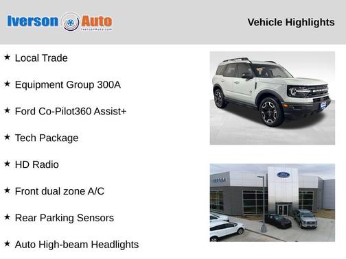 Cactus 2023 Ford Bronco Sport Outer Banks