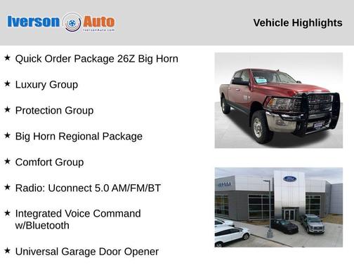 2013 RAM 2500 Big Horn