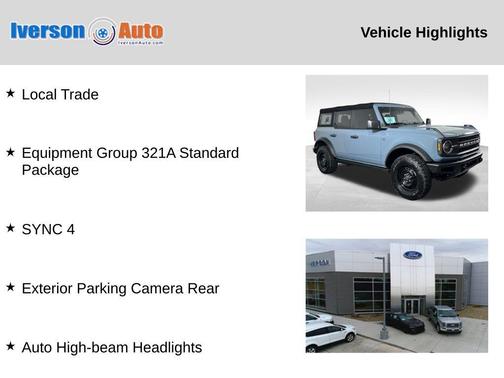 2022 Ford Bronco Black Diamond