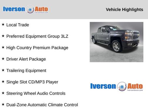 2014 Chevrolet Silverado 1500 High Country
