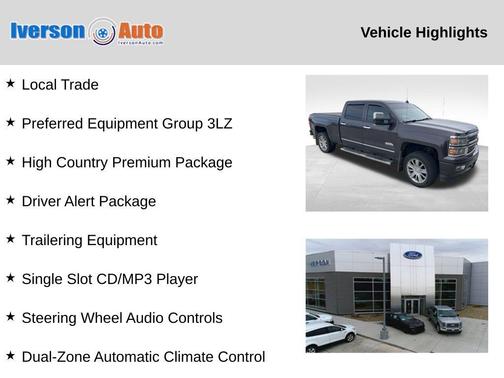 2014 Chevrolet Silverado 1500 High Country