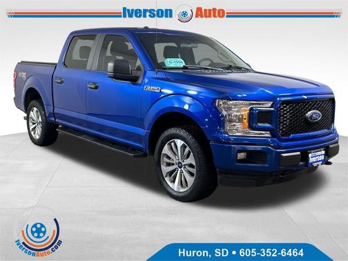 Lightning Blue 2018 Ford F-150 XL