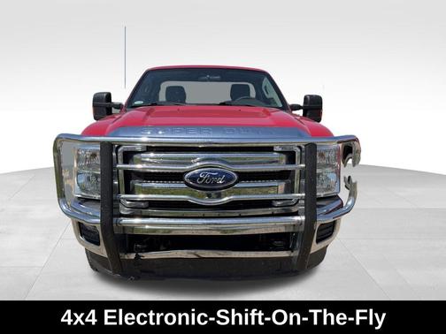 Vermillion Red 2012 Ford F-250 XLT