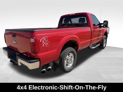 Vermillion Red 2012 Ford F-250 XLT
