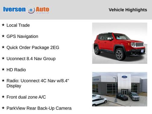 2018 Jeep Renegade Limited