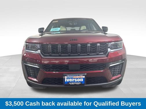 Velvet Red Pearlcoat 2026 Jeep Grand Cherokee Limited