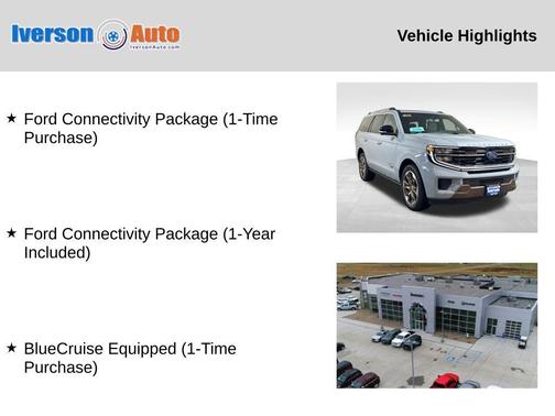 Glacier Gray Metallic 2026 Ford Expedition King Ranch