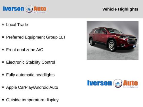 2020 Chevrolet Traverse LT Cloth