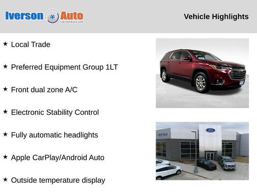 2020 Chevrolet Traverse LT Cloth