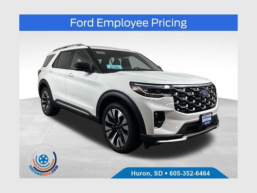 Star White 2026 Ford Explorer Platinum