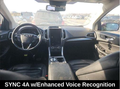 Rapid Red Metallic Tinted Clearcoat 2024 Ford Edge SEL