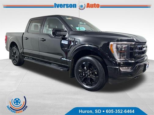 Agate Black Metallic 2023 Ford F-150 Lariat