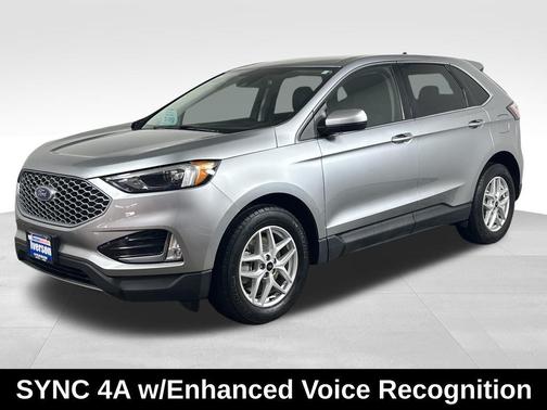 Iconic Silver Metallic 2023 Ford Edge SEL