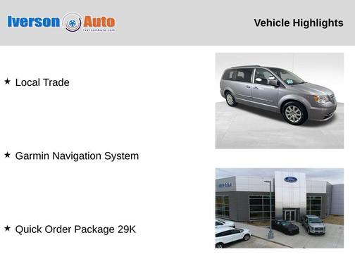 2016 Chrysler Town & Country Touring