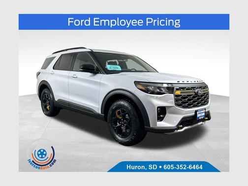 Space White Metallic 2026 Ford Explorer Tremor SUV