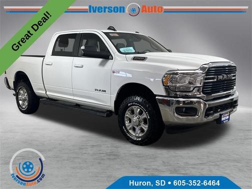 Bright White Clearcoat 2021 RAM 2500 Big Horn