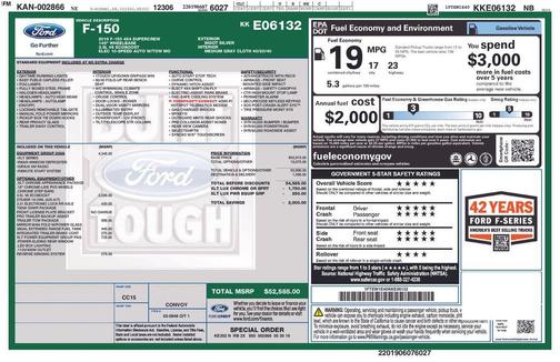 Ingot Silver 2019 Ford F-150 XLT