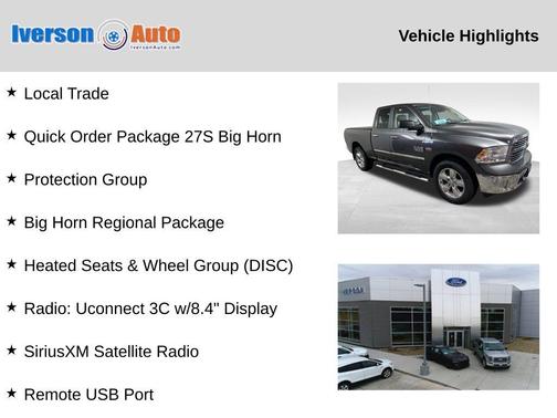 2017 RAM 1500 Big Horn