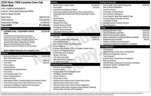 2023 RAM 1500 Laramie