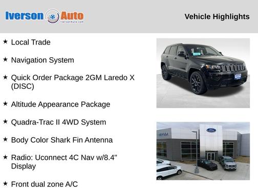 Diamond Black 2022 Jeep Grand Cherokee WK Laredo