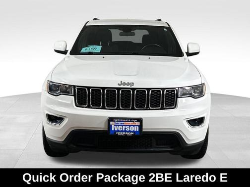 Bright White Clearcoat 2020 Jeep Grand Cherokee Laredo E