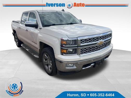 White Diamond Clearcoat 2015 Chevrolet Silverado 1500 LTZ