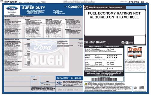 Stone Gray 2020 Ford F-250 Lariat