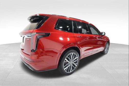 Radiant Red Tintcoat 2024 Cadillac XT6 Sport AWD