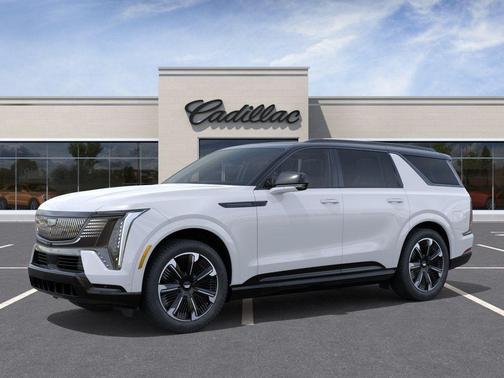 Vibrant White Tricoat 2026 Cadillac Escalade IQL Sport