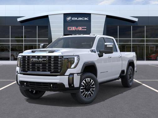 Glacier White Tricoat 2026 GMC Sierra 3500 Denali
