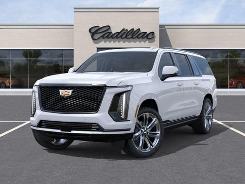 Vibrant White Tricoat 2026 Cadillac Escalade ESV Sport Platinum