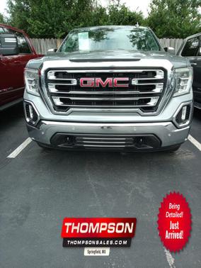 Satin Steel Metallic 2021 GMC Sierra 1500 SLT