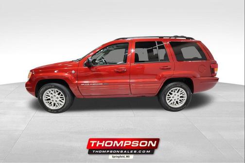 Inferno Red Tinted Pearlcoat 2004 Jeep Grand Cherokee Limited