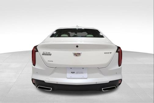 Crystal White Tricoat 2024 Cadillac CT4 Premium Luxury