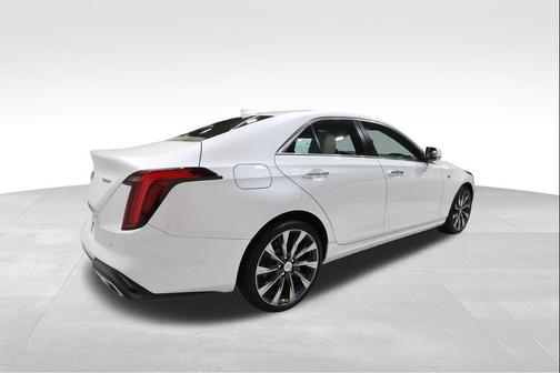 Crystal White Tricoat 2024 Cadillac CT4 Premium Luxury