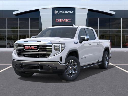 Summit White 2026 GMC Sierra 1500 SLT