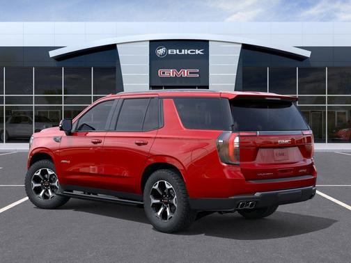 Volcanic Red Tintcoat 2026 GMC Yukon AT4