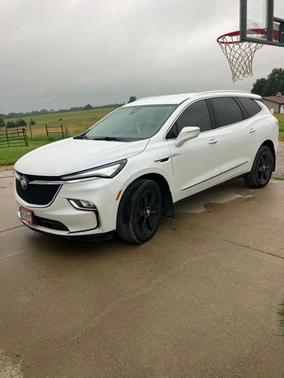 White Frost Tricoat 2024 Buick Enclave Essence