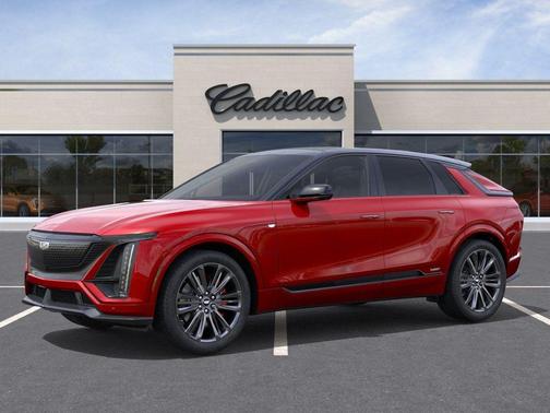 Radiant Red Tintcoat 2026 Cadillac LYRIQ V Premium