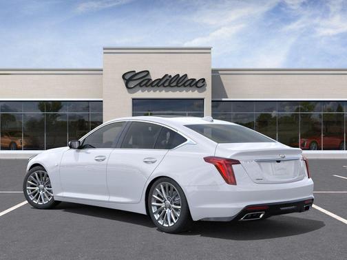 Summit White 2026 Cadillac CT5 Premium Luxury