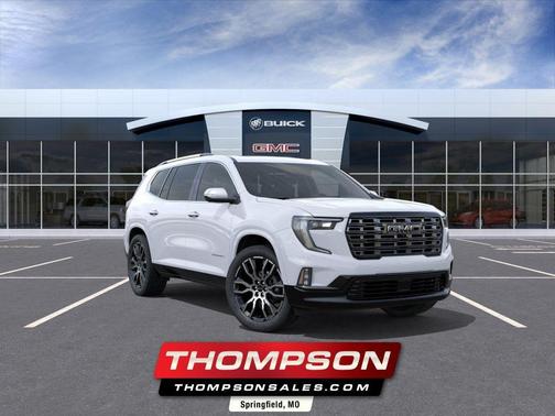 Glacier White Tricoat 2026 GMC Acadia Denali