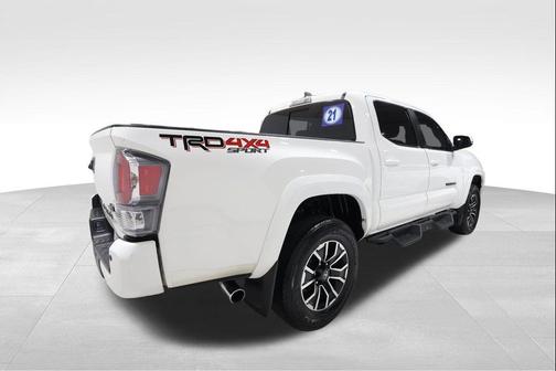 Super White 2021 Toyota Tacoma TRD Sport