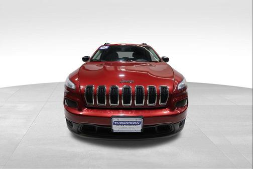 Deep Cherry Red Crystal Pearlcoat 2017 Jeep Cherokee Sport