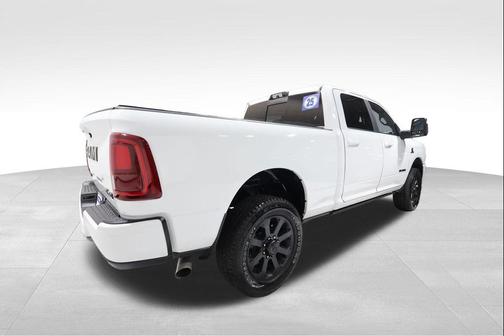 Bright White Clearcoat 2025 RAM 3500 Laramie