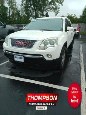 Summit White 2011 GMC Acadia SLT-1