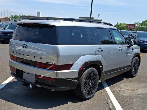 Shimmering Silver 2026 Hyundai SANTA FE HEV Calligraphy AWD