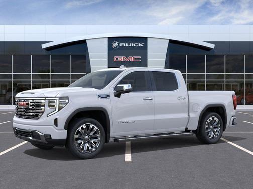 Glacier White Tricoat 2026 GMC Sierra 1500 Denali