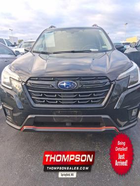 Crystal Black Silica 2022 Subaru Forester Sport